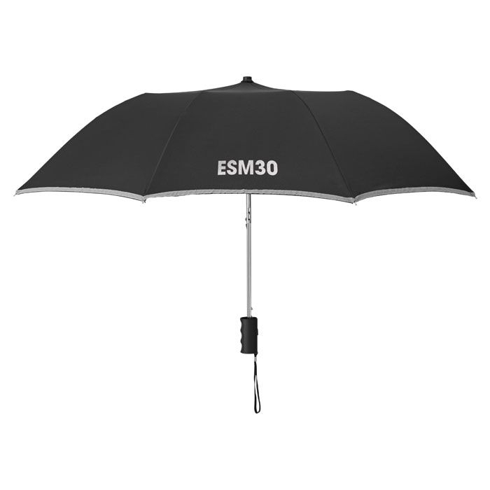 MO8584-03Neon Regenschirm 53cm_ schwarz