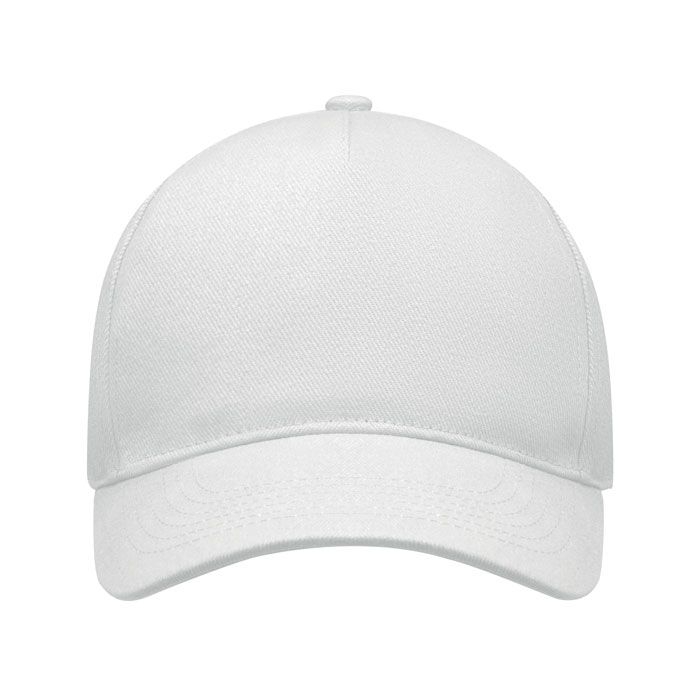 MO6875-06Long Beach Singa Baseball cap 5 panels 260g_m²_ weiss