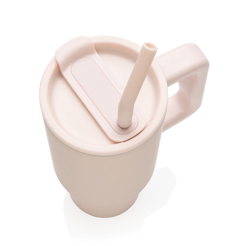 XDP437.30-14Embrace Deluxe Becher aus RCS recyceltem Edelstahl 900ml_ rosa