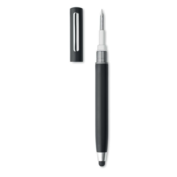 MO6936-03Cleanpen Kuli mit Reinigungs-Set_ schwarz