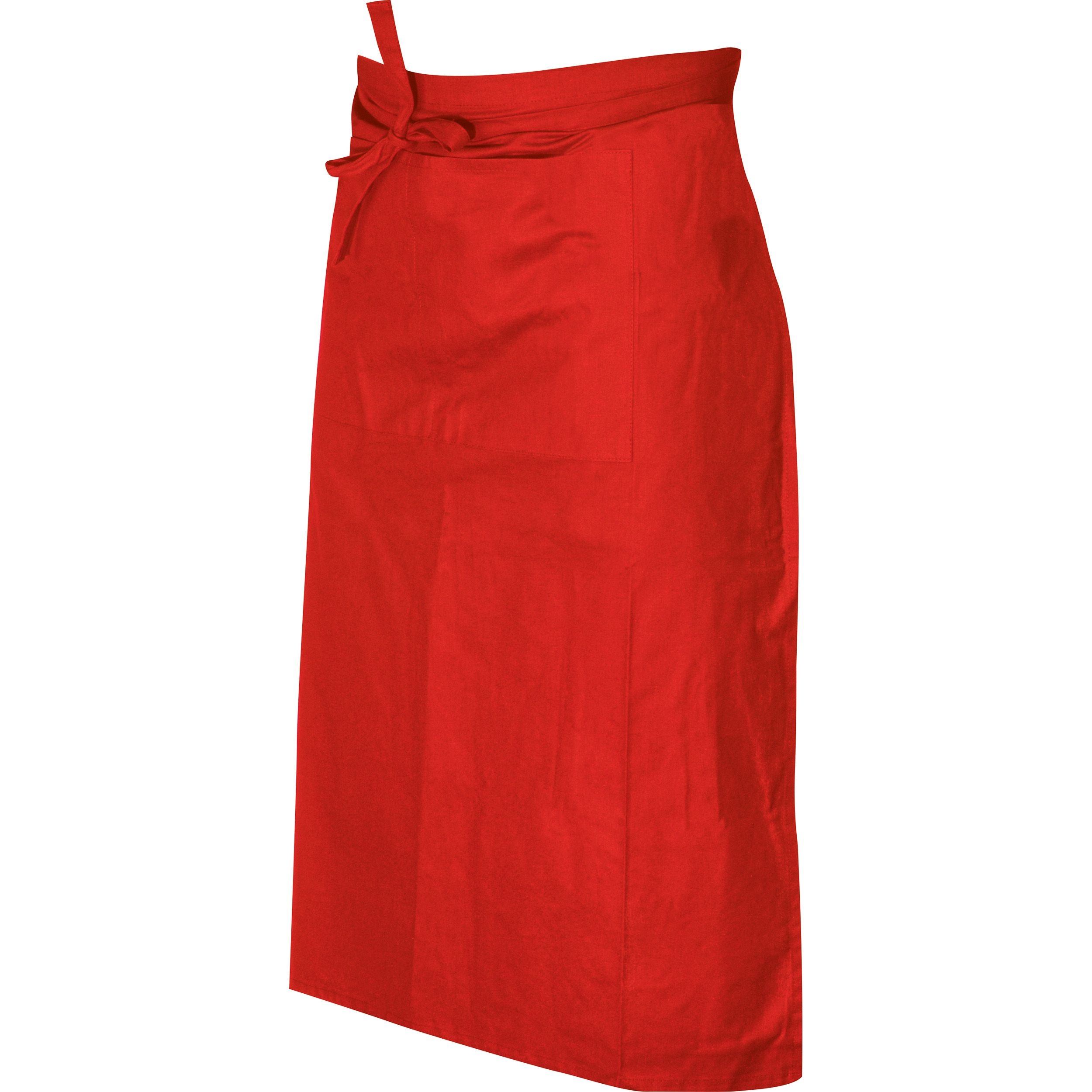 MA61383-05Kochschuerze aus Baumwolle GERTRUD_ rot