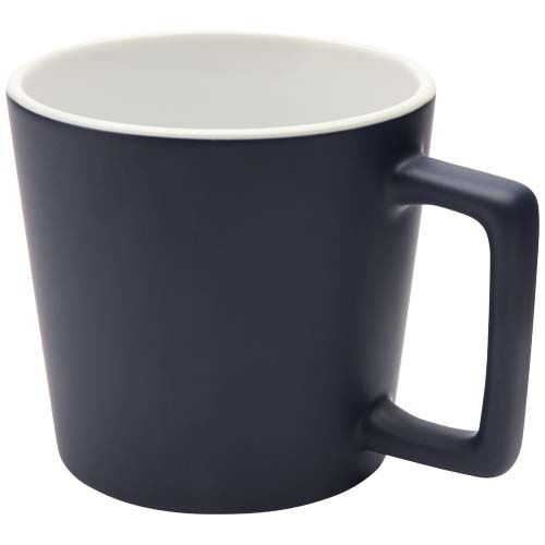 PF100900-4Cali 370 ml Keramiktasse mit matter Oberflaeche_ marineblau