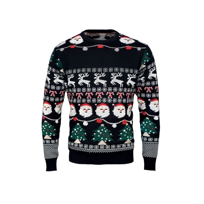 CX1553-03Shamis Weihnachts-LED-Pullover S_M_ schwarz