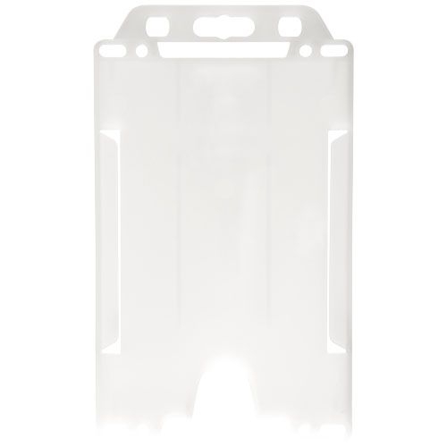 PF210194-1Pierre Kartenhalter aus recyceltem Kunststoff _ klar mattiert