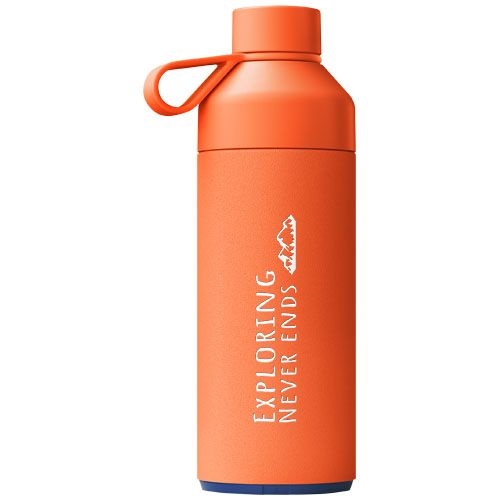 PF100753-3Big Ocean Bottle 1 L vakuumisolierte Flasche_ sonnenorange