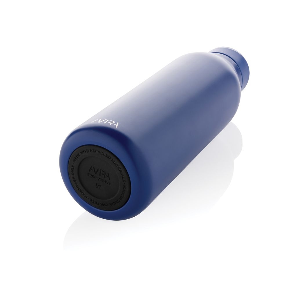 XDP438.00-4Avira Avior RCS recycelte Stainless-Steel Flasche 500ml_ Koenigsblau
