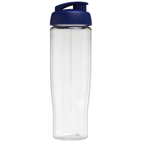 PF210040-3H2O Active® Tempo 700 ml Sportflasche mit Klappdeckel_ transparent_blau