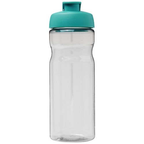 PF210436-13H2O Active® Base Tritan™ 650 ml Sportflasche mit Klappdeckel_ transparent klar_aquablau