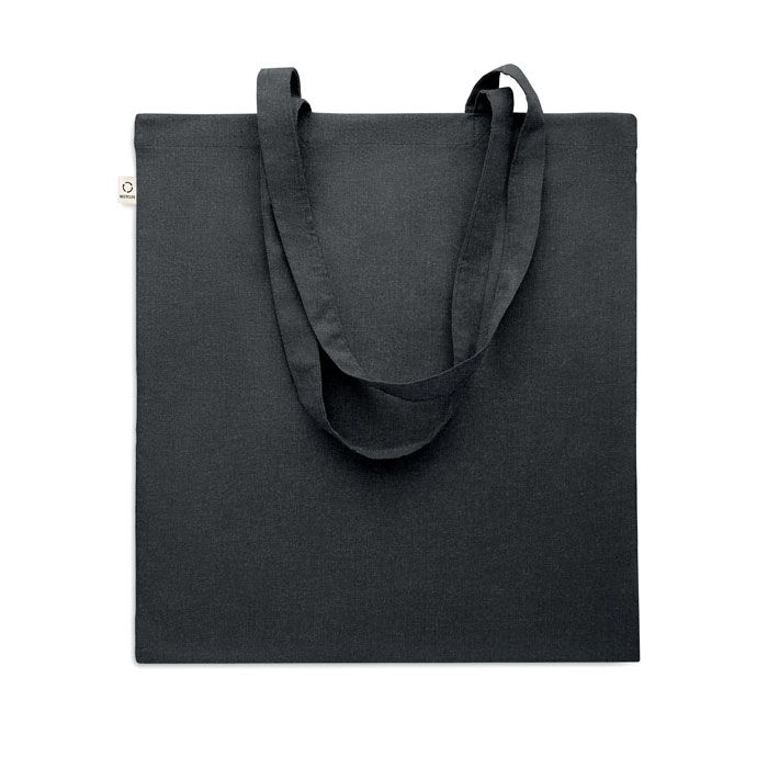 MO2302-03Viveka Colour Einkaufstasche recy. Baumwolle_ schwarz