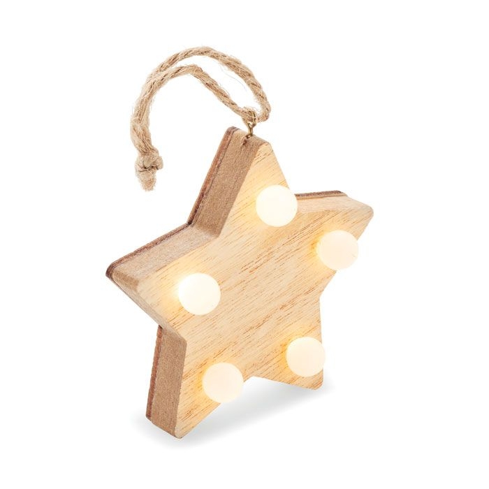 CX1531-40Lalie Anhaenger aus Holz mit LED_ holz