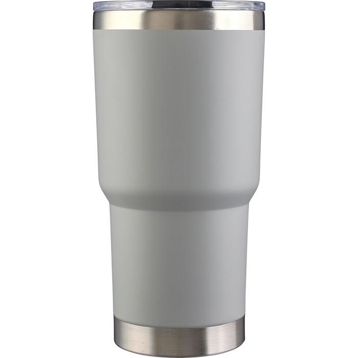 GI1171290-03Doppelwandiger Trinkbecher aus Edelstahl 590 ml Arnold_ grau