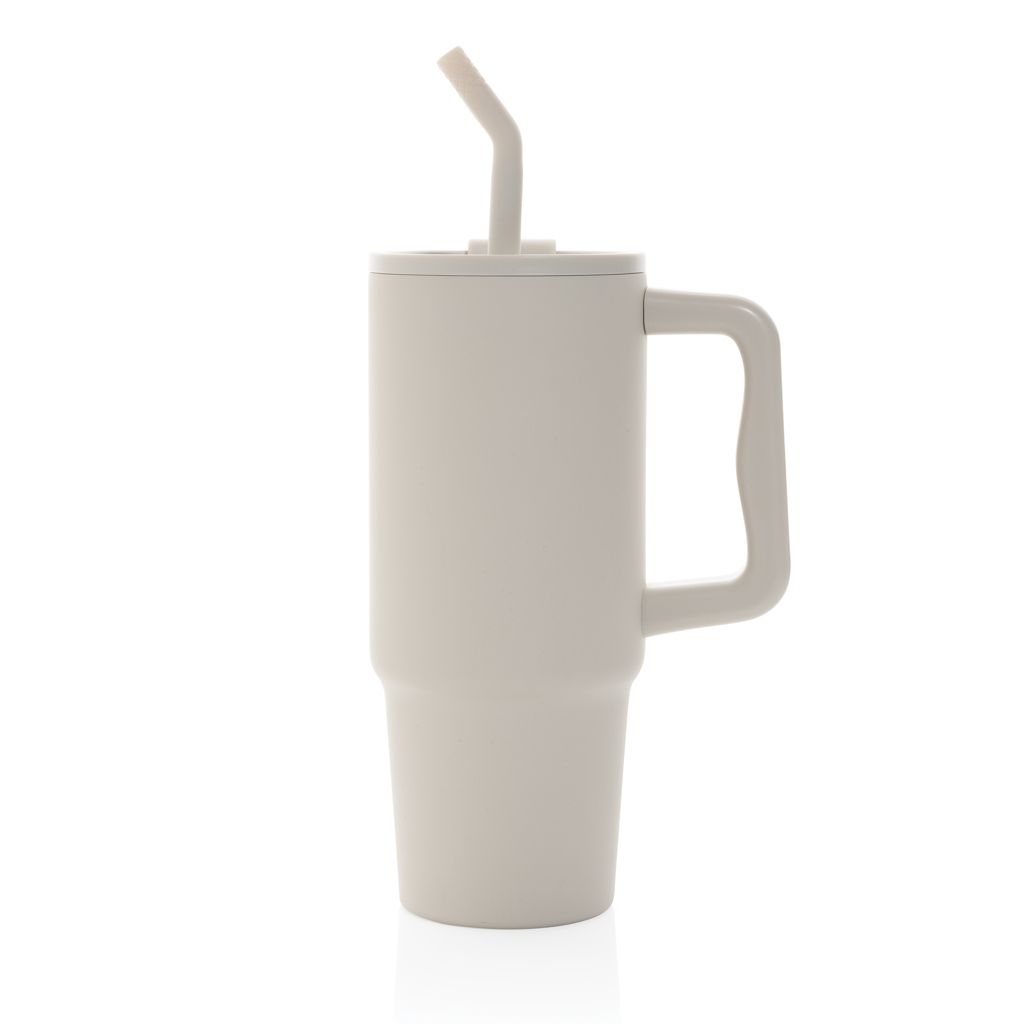 XDP437.30-19Embrace Deluxe Becher aus RCS recyceltem Edelstahl 900ml_ beige