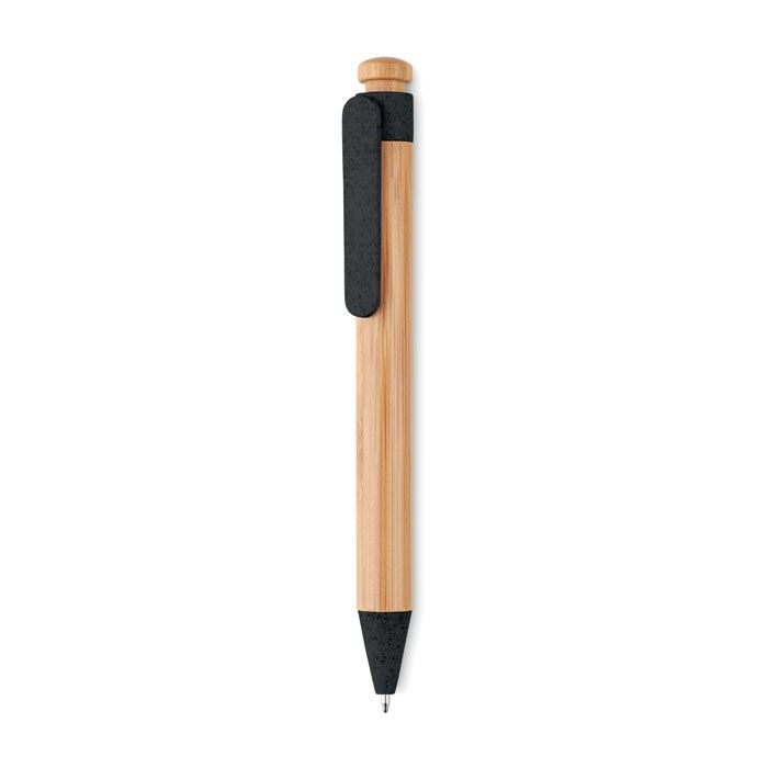 MO9481-03Toyama Oeko-Druckkugelschreiber_ schwarz