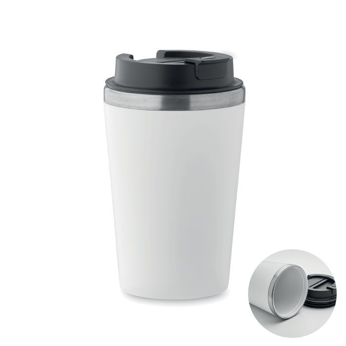 MO2572-06Blerm Doppelwandiger Becher 350 ml_ weiss