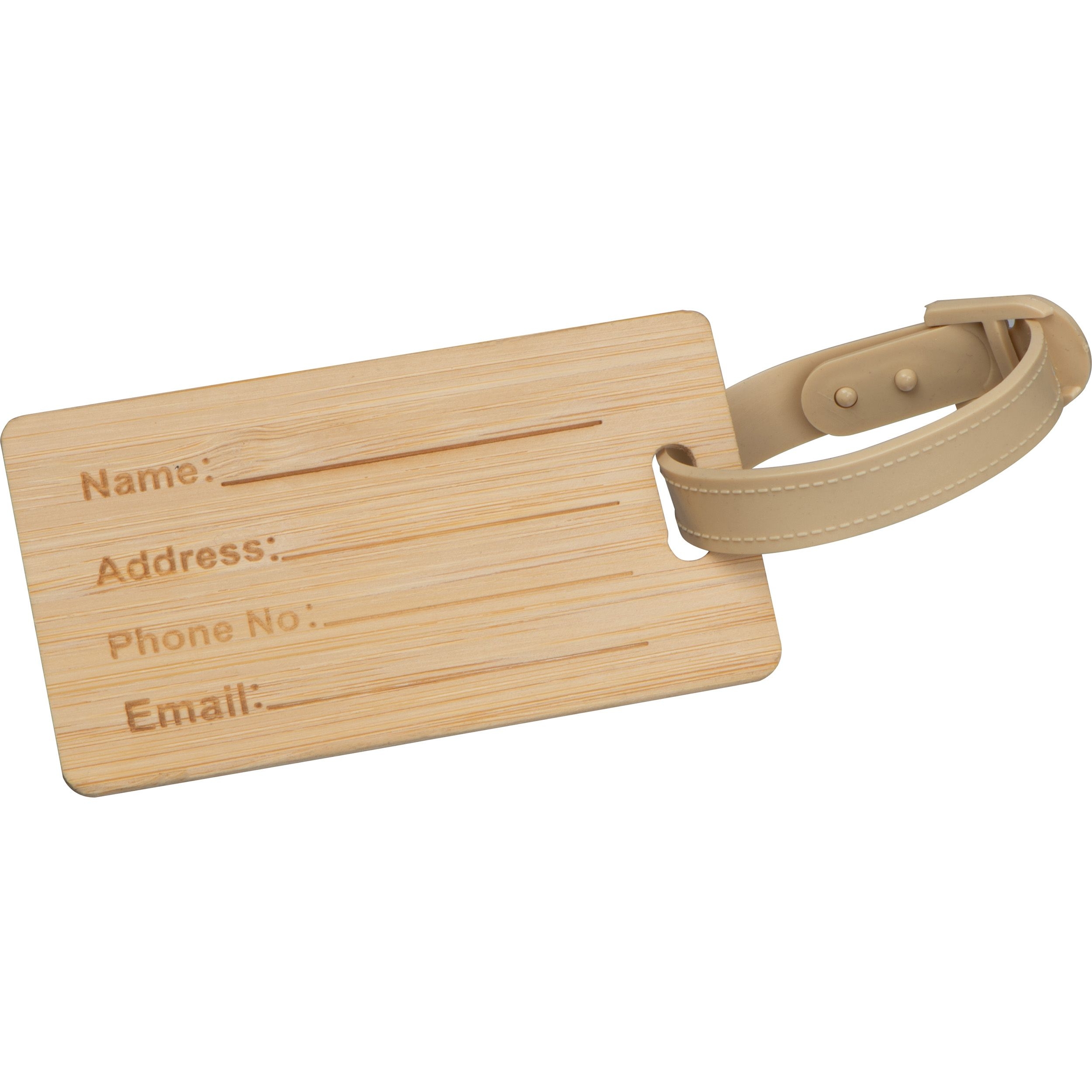 MA74340-13Kofferanhaenger aus Bambus  CIRO_ beige