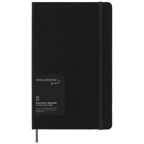 PF107953-2Moleskine Large Smart Notizbuch – liniert_ schwarz