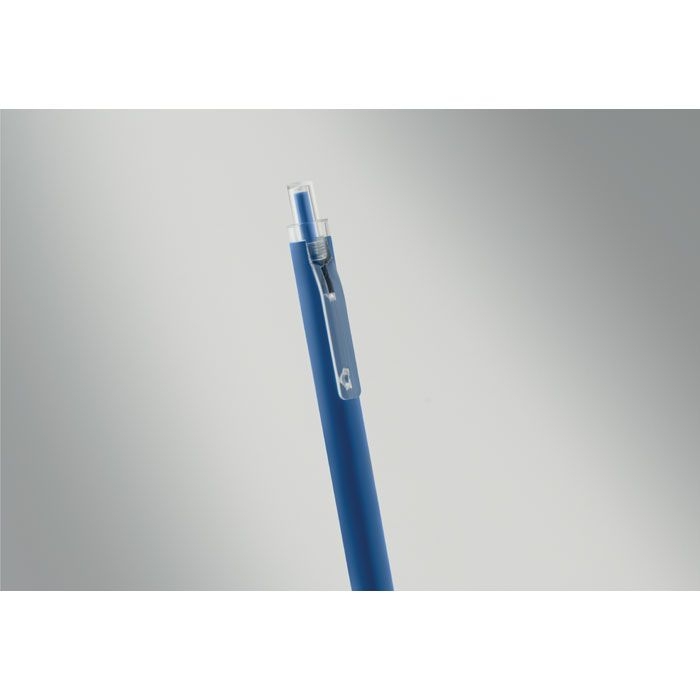 MO3185-04Nosta Druckkugelschreiber recy. Alu_ blau