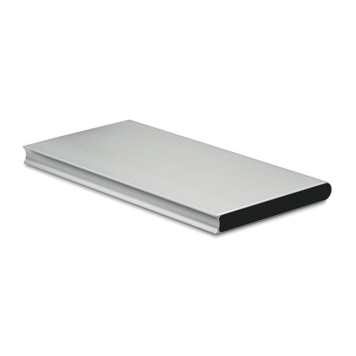 MO9051-16Solar Powerflat Solar Powerbank 8000 mAh_ mattsilber