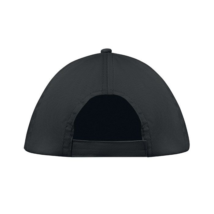 MO1447-03Buzz Baseball cap 5 panels 160g_m²_ schwarz