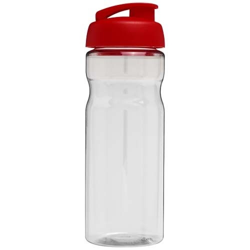 PF210097-28H2O Active® Eco Base 650 ml Sportflasche mit Klappdeckel_ transparent_rot