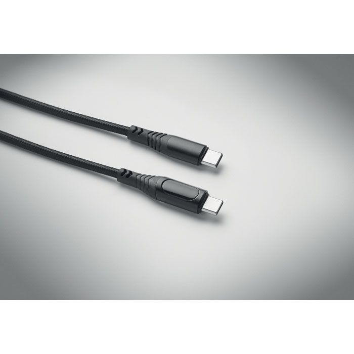 MO2676-03Typso 100W Ladekabel Typ-C_ schwarz