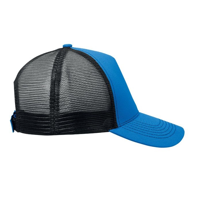 MO2986-37Blist Trucker Kappe 5 Panels_ koenigsblau