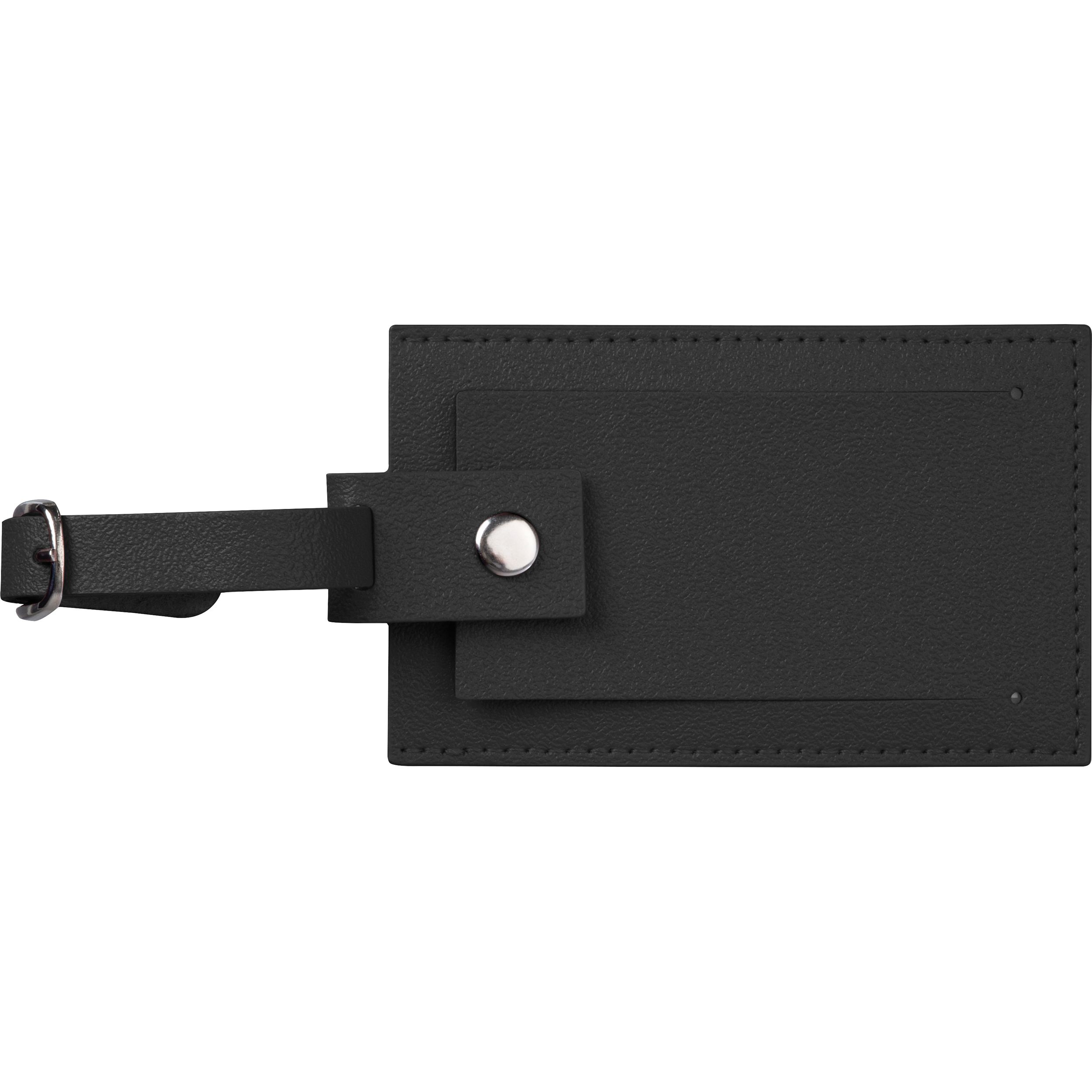 MA94938-03Kofferanhaenger aus Kunstleder AMALIA_ schwarz