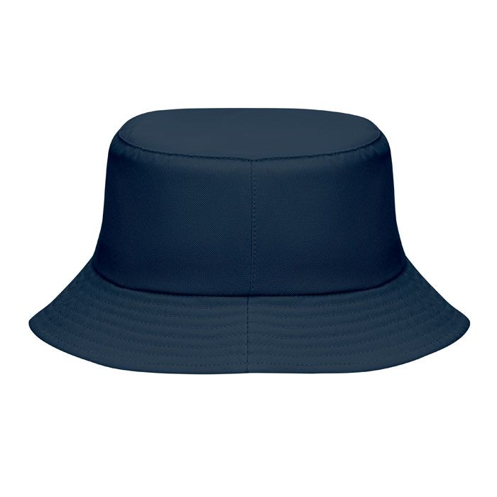 MO2437-85Emmer Bucket hat polyester 150g_m²_ marineblau