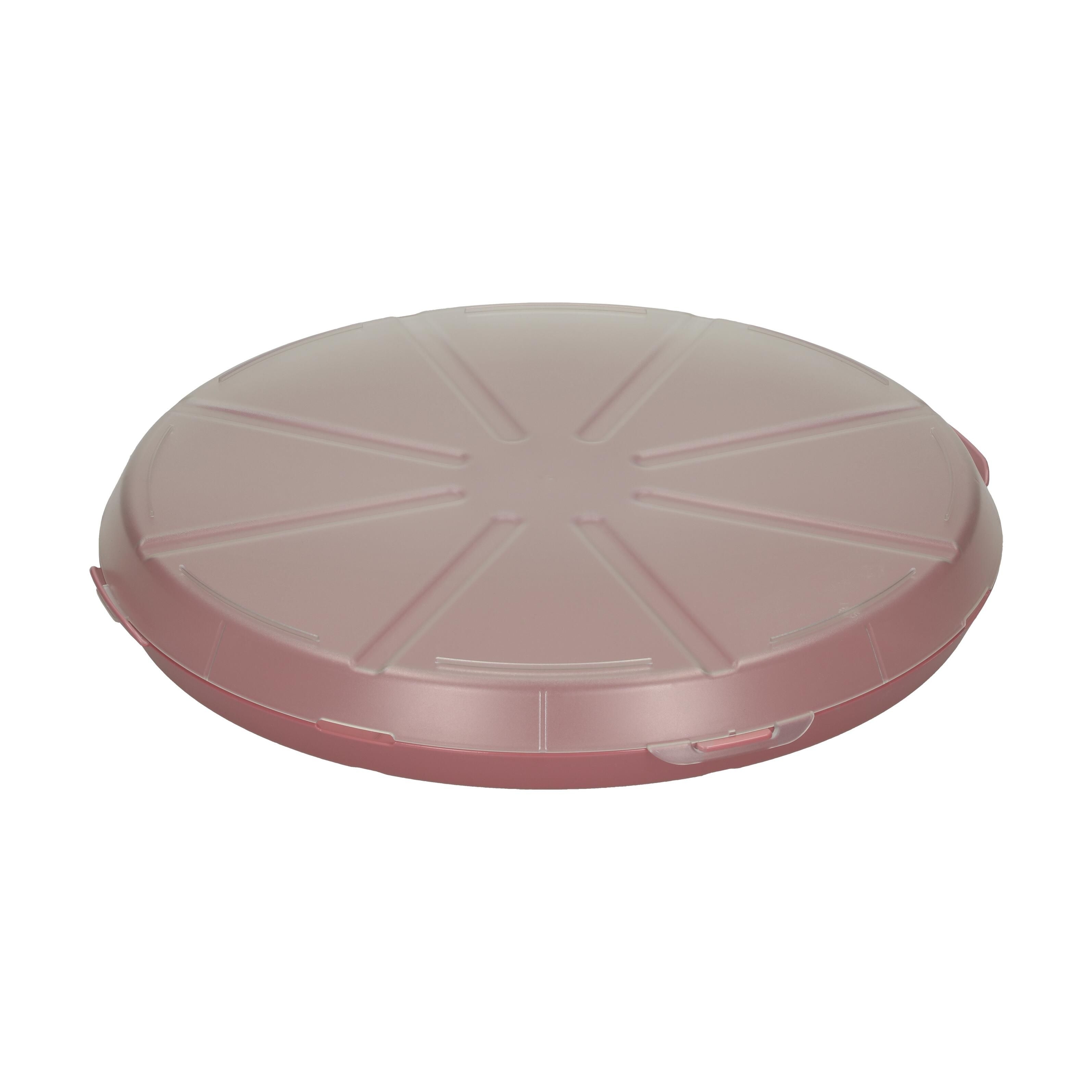 EL01834-9Pizzabox _ToGo_ raffiniertes rot_ transparent