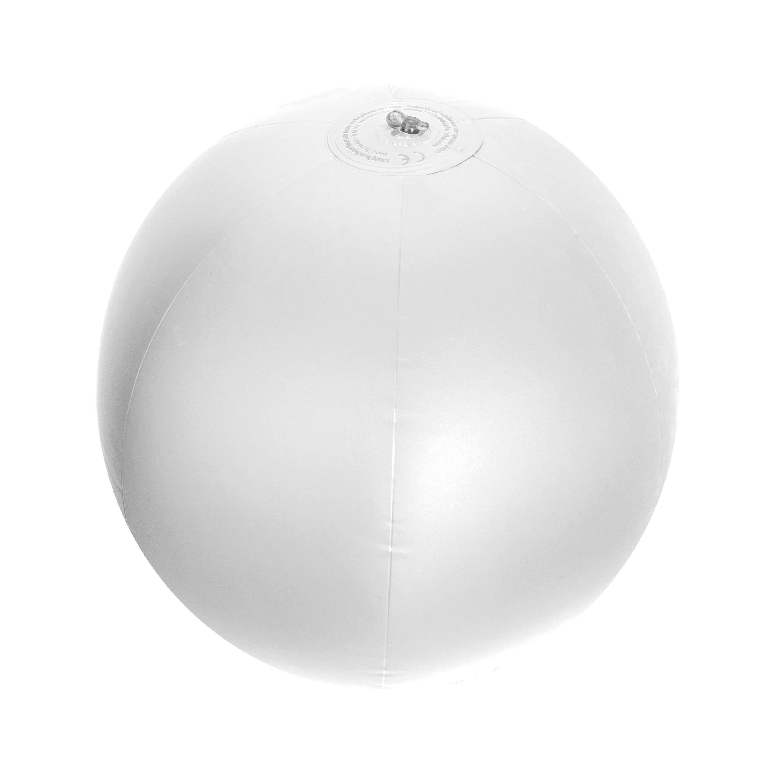 MA51029-06Strandball aus PVC mit einer Segmentlaenge von 40 cm BERNARDO_ weiss