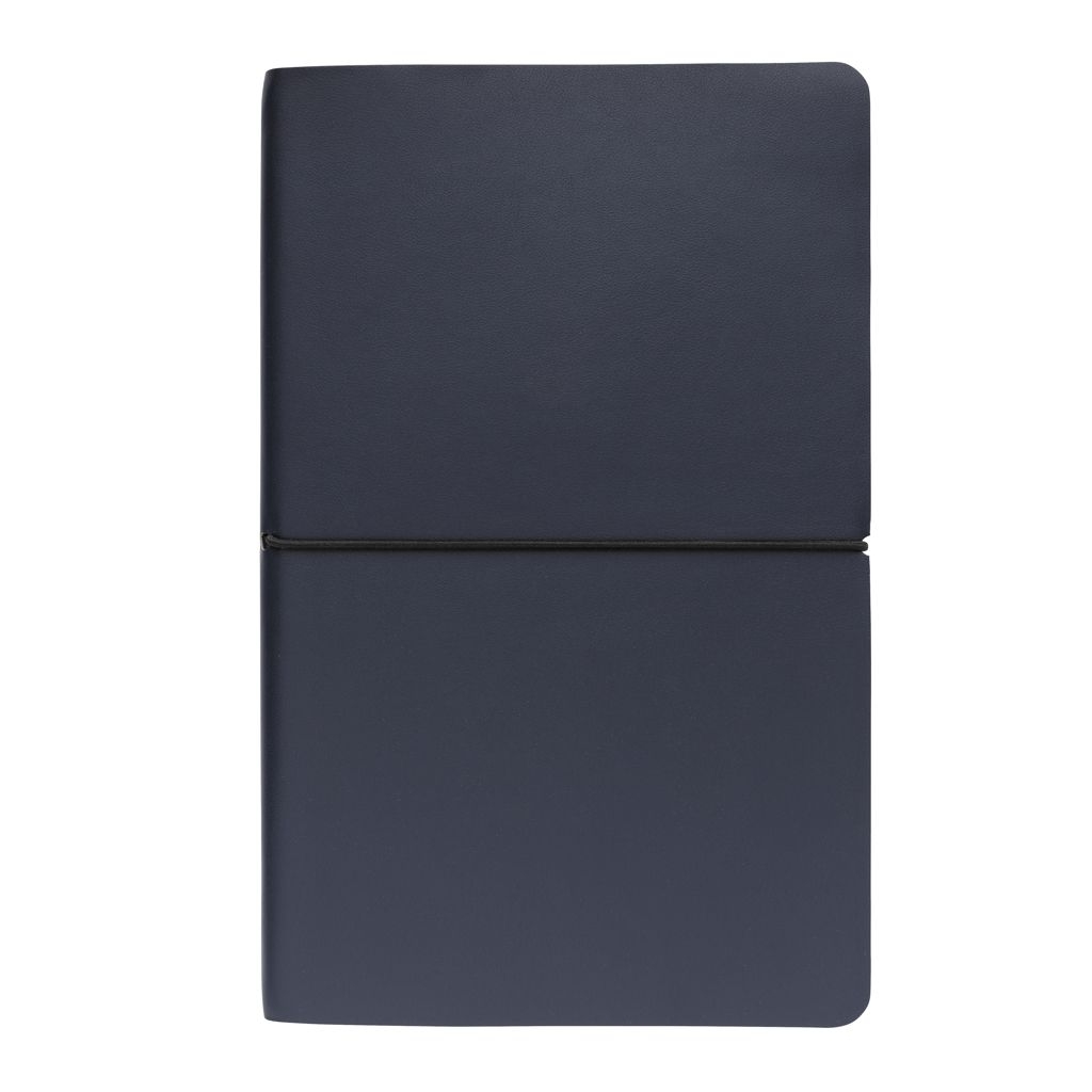 XDP774.22-5Modern Deluxe Softcover A5 Notizbuch_ navy blau