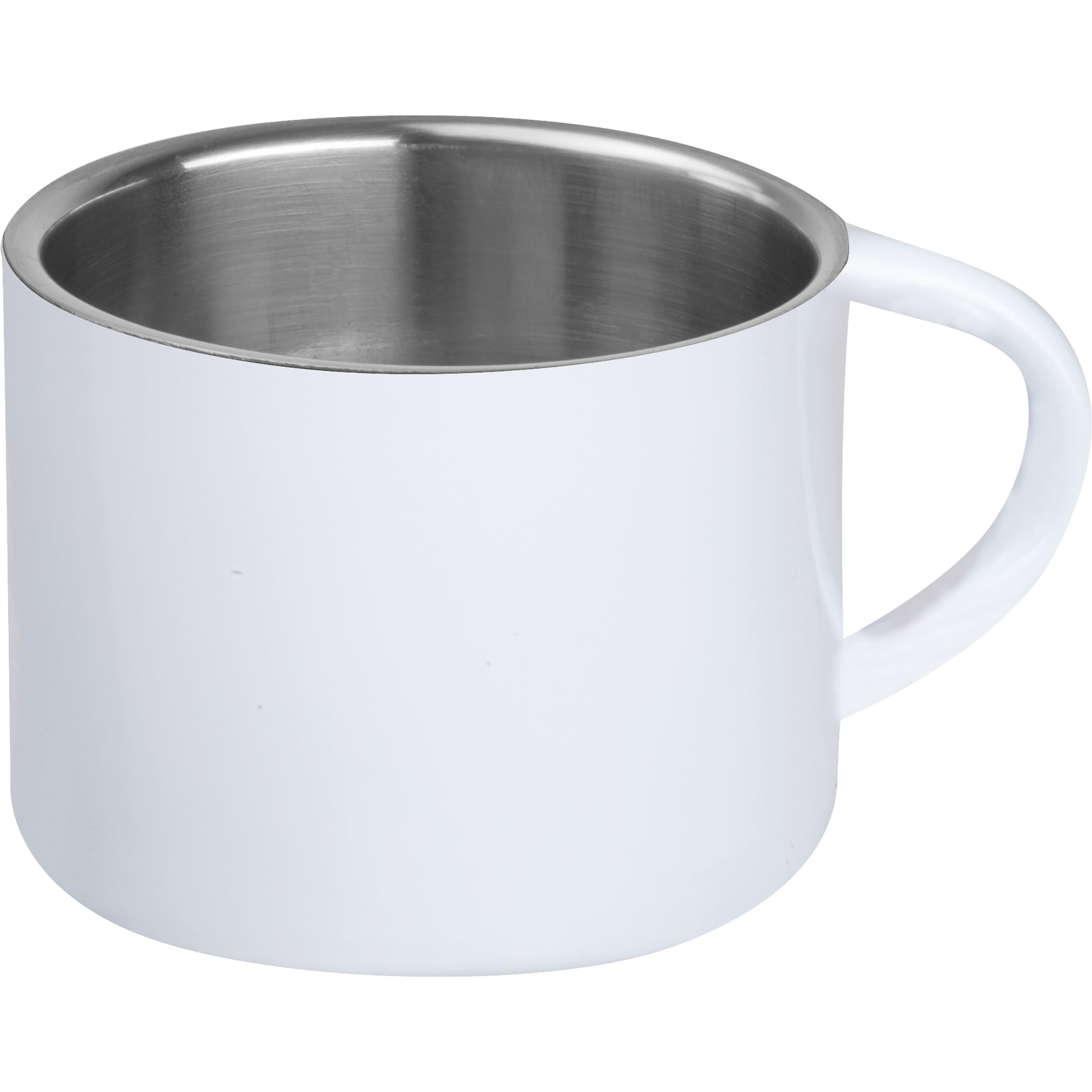 MA84425-06Espressotasse aus Edelstahl 60ml MADDALENA_ weiss