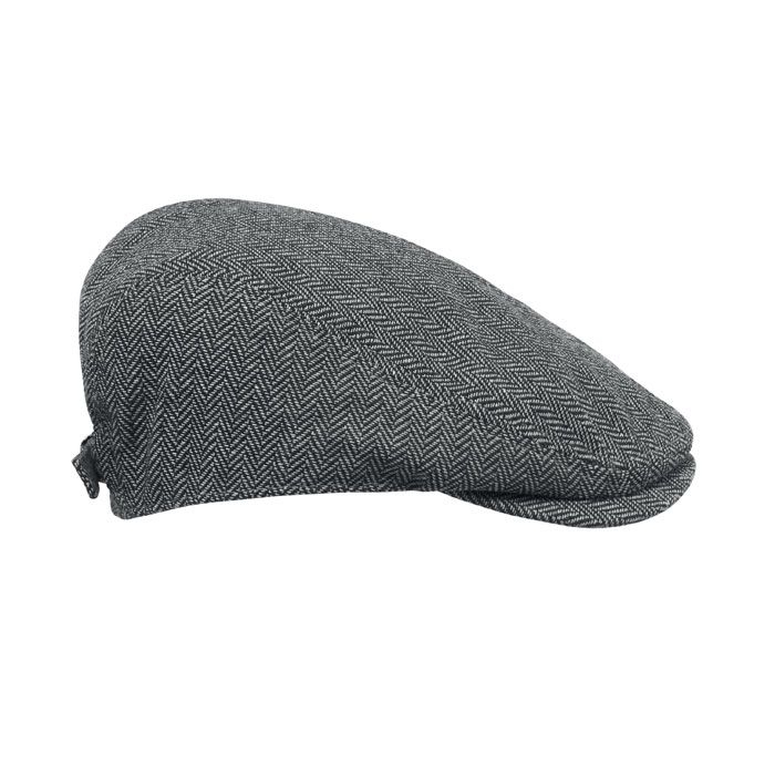 MO2966-07Blind Peak Newsboy-Kappe 335 g_m²_ grau
