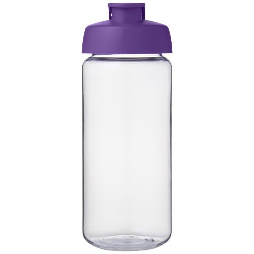 PF210445-17H2O Active® Octave Tritan™ 600-ml-Sportflasche mit Klappdeckel_ transparent klar_lila
