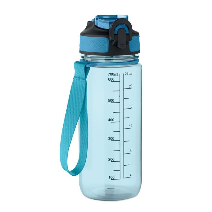 MO2792-52Enkel Sport-Trinkflasche 700ml_ transparent hellblau