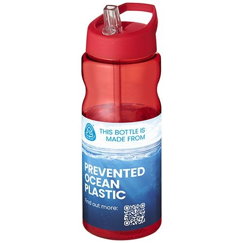 PF210099-10H2O Active® Eco Base 650 ml Sportflasche mit Ausgussdeckel_ rot_rot