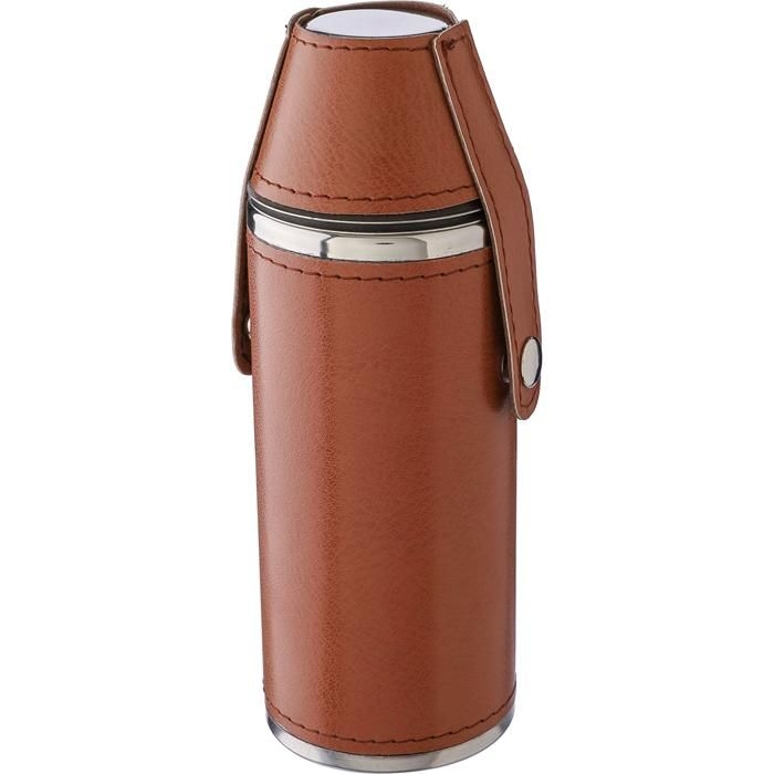 GI1171294-11Recycelte Edelstahlflasche Brock_ brown