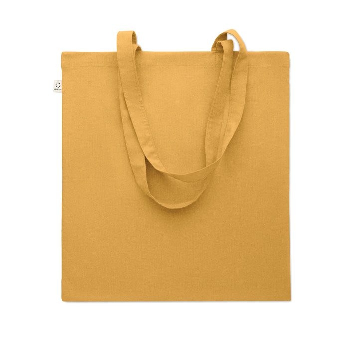 MO2302-78Viveka Colour Einkaufstasche recy. Baumwolle_ ochre
