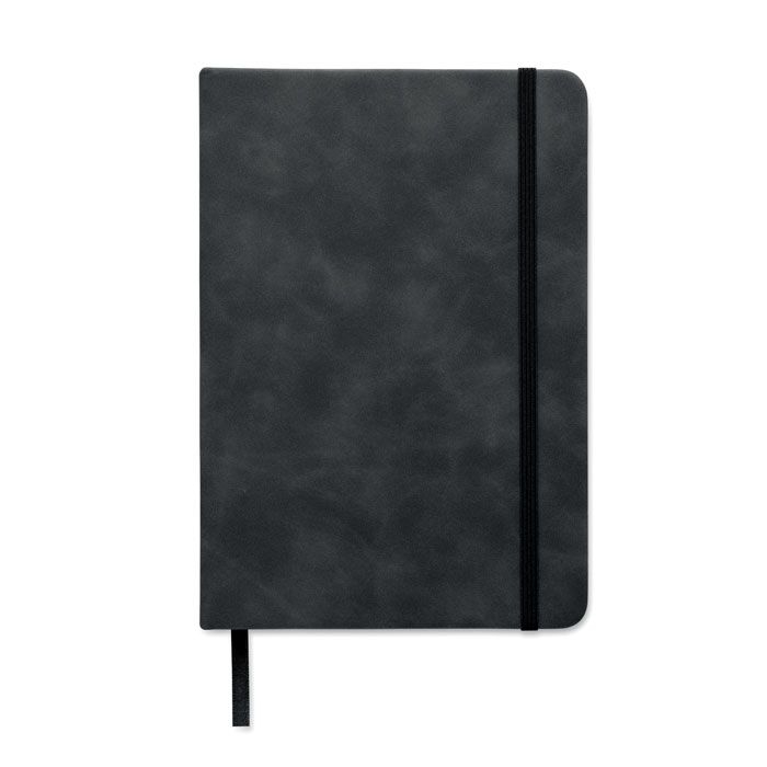 MO2664-03Tint DIN A5 Smokey Notizbuch PU_ schwarz