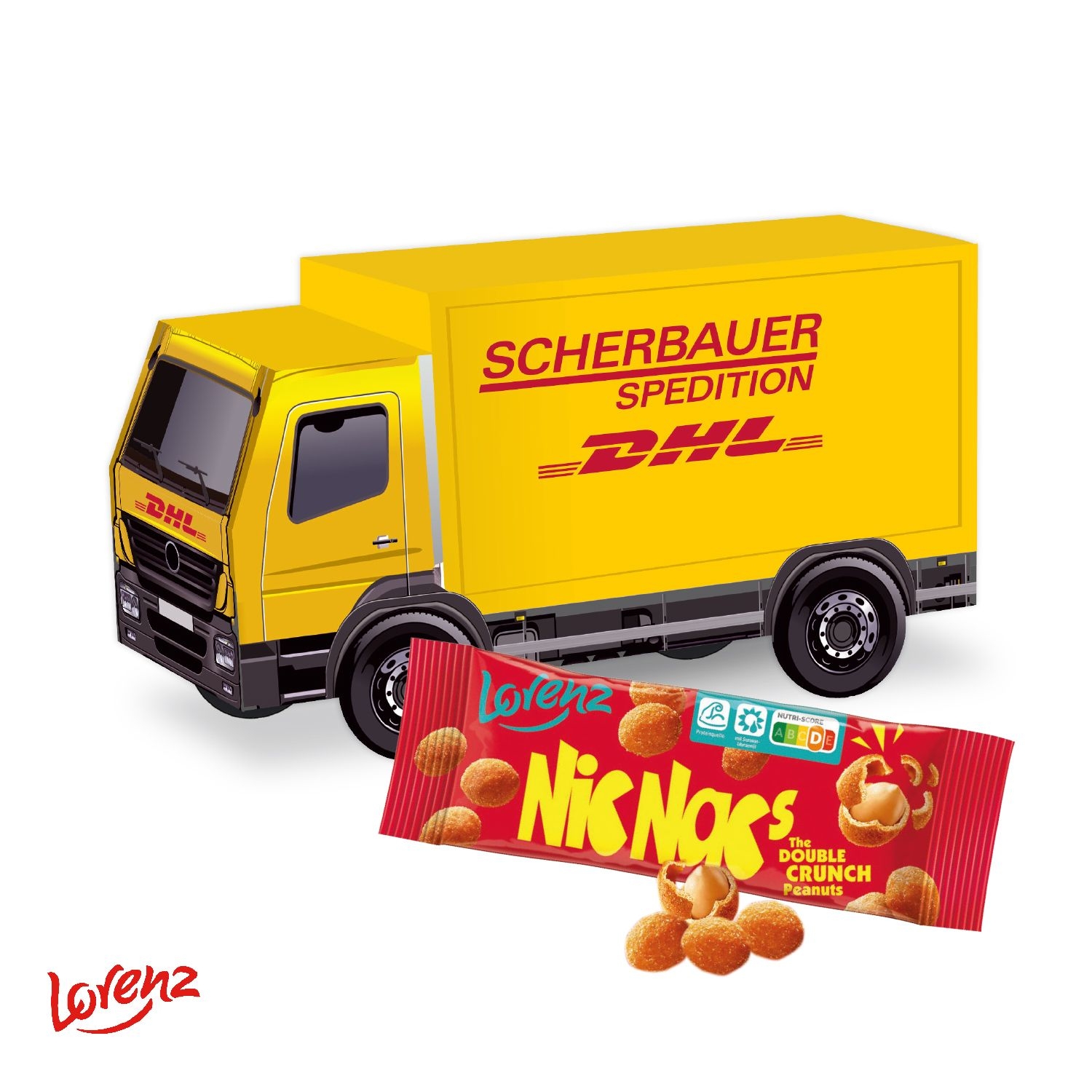 CD91682-013D Praesent LKW mit Lorenz Nic Nac's_ Nic Nac's