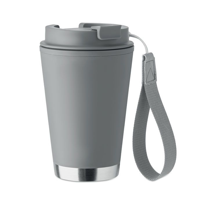 MO2596-15Topiz Doppelwandiger Becher 300 ml_ steingrau