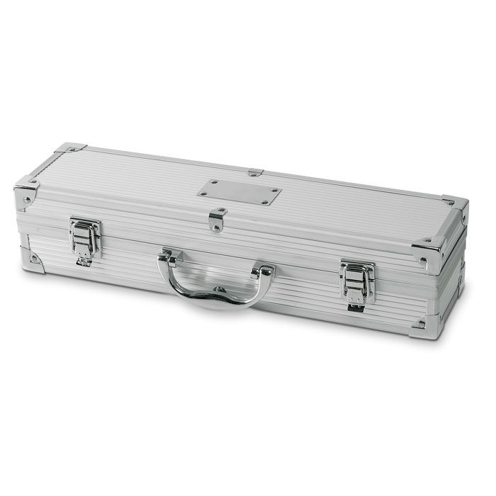 IT3475-14Asador BBQ Koffer_ silber