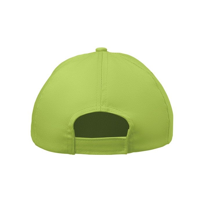 MO2346-48Buzz Kids 5-Panel-Baseball-Cap Kinder_ limette