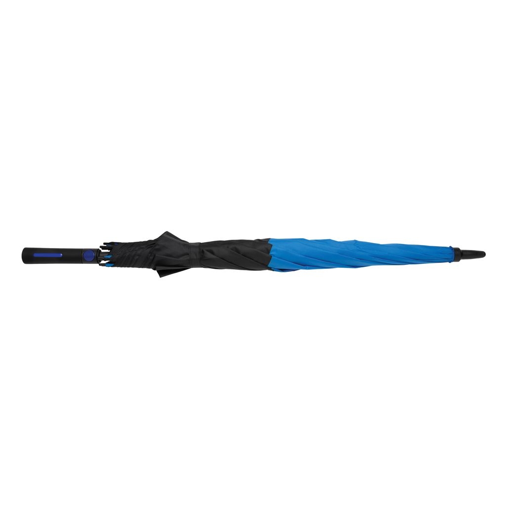XDP850.68-527_ Impact AWARE™ RPET 190T Auto-Open Stormproof-Schirm_ blau