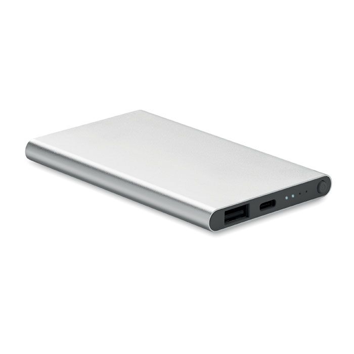 MO6825-16Powerflat C Powerbank_ mattsilber