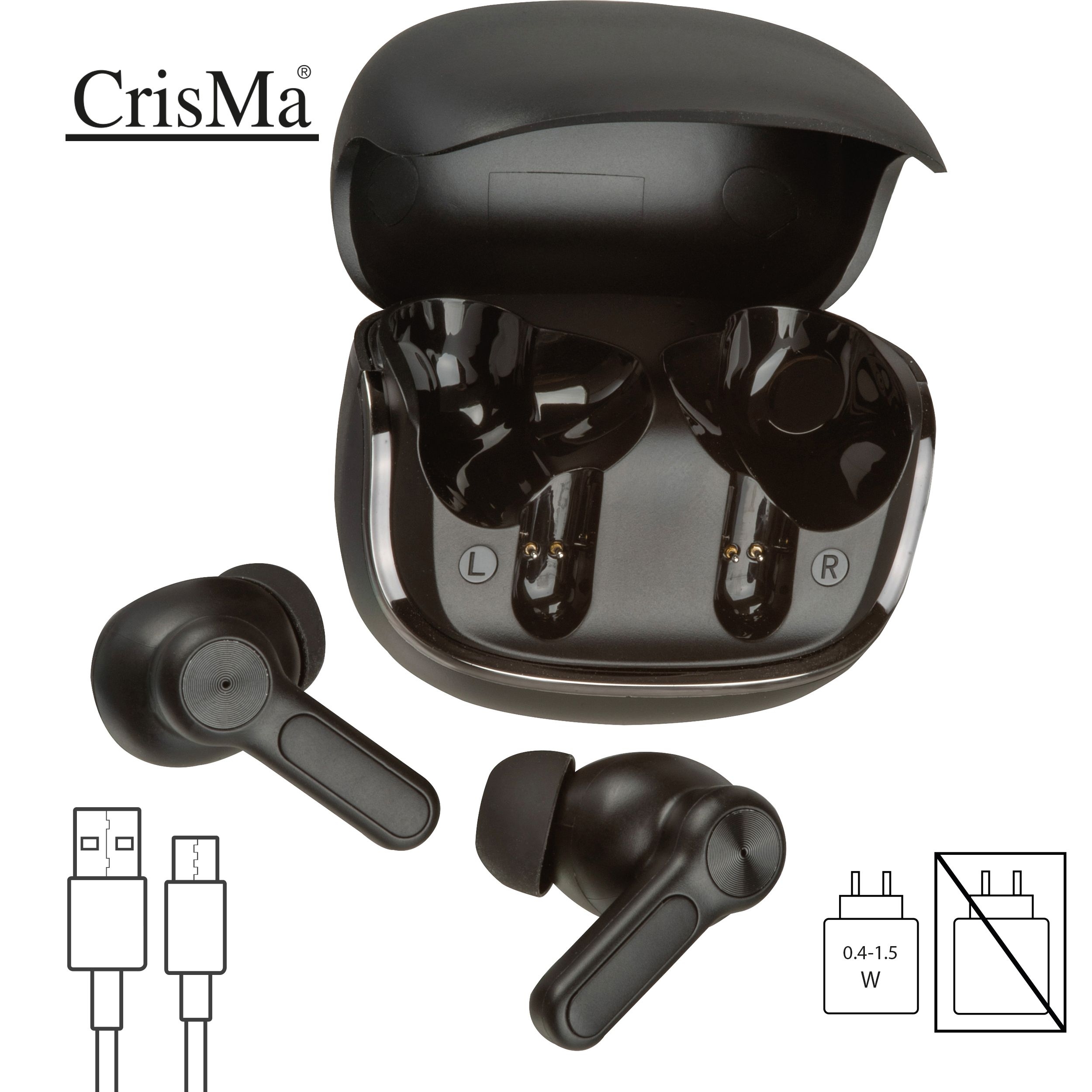 MA35249-03CrisMa Bluetooth Kopfhoerer KRISTEN_ schwarz