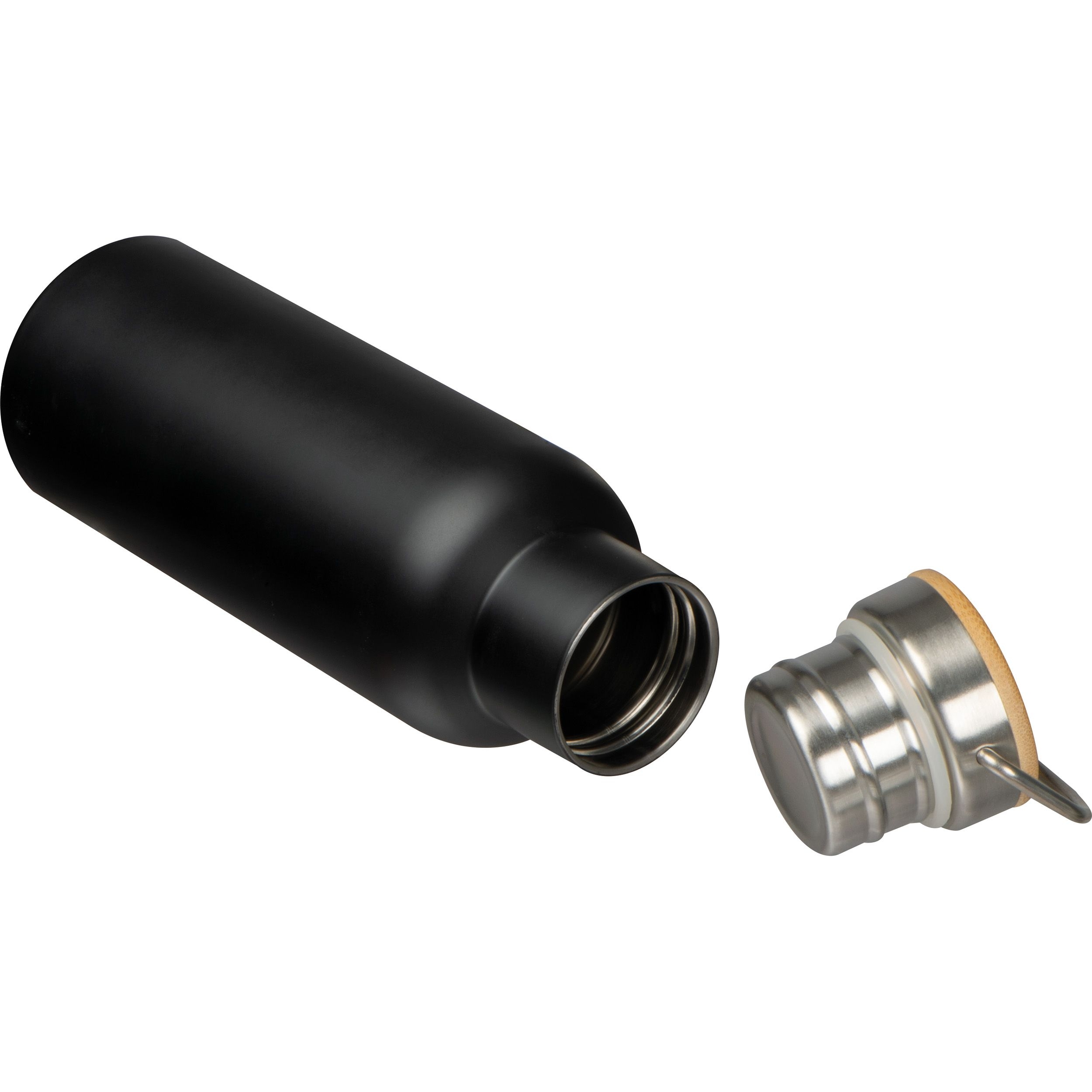 MA60983-03Vakuum Isolierflasche aus Edelstahl_ 500 ml EDOARDO_ schwarz