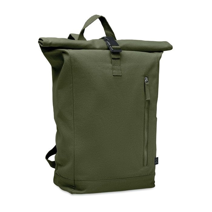 MO2552-49Kamet Rolltop-Rucksack 390 g_m²_ armeegruen
