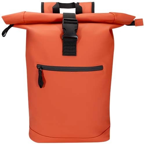 PF130093-2Resi Plus 15_ GRS-recycelter Rolltop Rucksack 18 L _ ziegelstein
