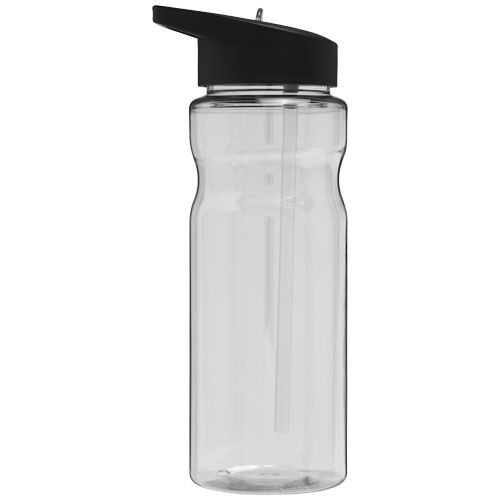 PF210049-1H2O Active® Base 650 ml Sportflasche mit Ausgussdeckel_ transparent_schwarz